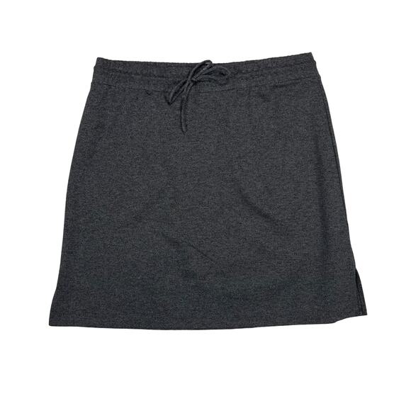J. Jill Dresses & Skirts - NWT J.Jill A-line Drawstring Skirt Gray Petit Large